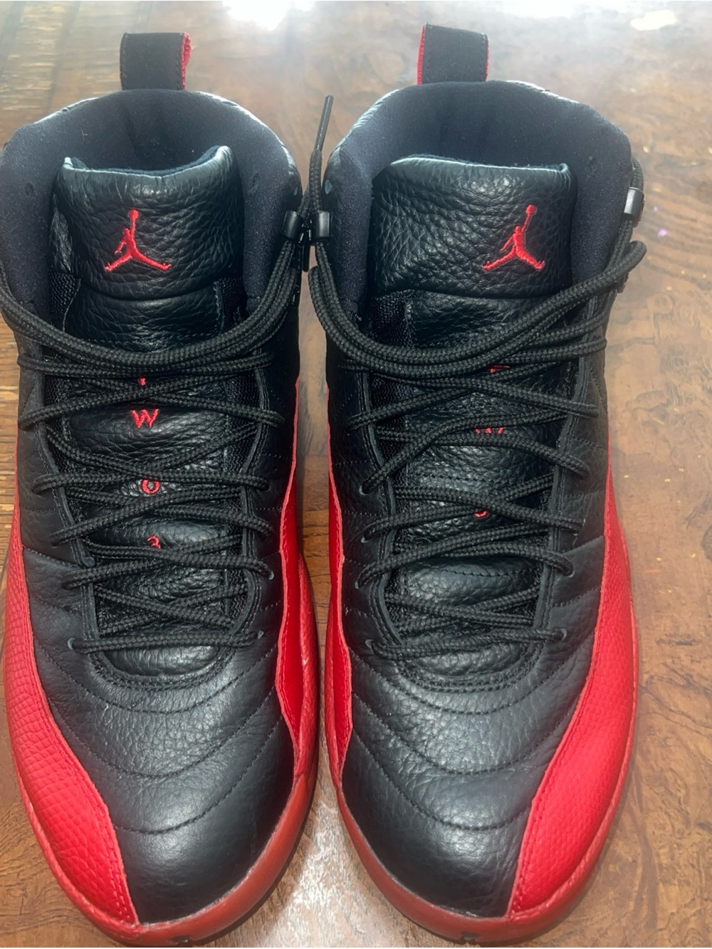 Nike Air Jordan 12 Retro Black/Red Men's Sneakers